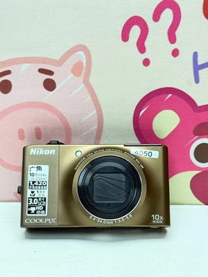 Nikon COOLPIX S8000 Digital Camera 14.2MP 10x Optical Zoom Built