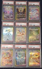 PSA 10 English Prismatic Evolutions Eeveelution EX SIR Set