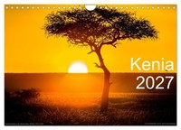 "Calendar 2027 · US Version · Kenya 2027 (Wall Calendar 2027 12\" × 8\" Landscape),"