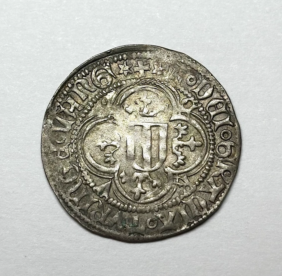 (1445-1482) Germany (Thuringia) - AR Groschen of Wilhelm III. - Image 2 of 2