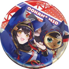 Hololive Monster Hunter Badge Key Ring Virtual YouTuber Otomo 56mm Collectible