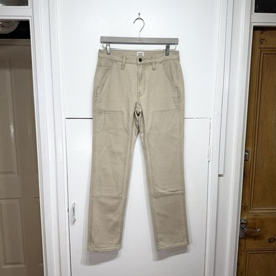 Flint And Tinder Mason Canvas Double Knee Pant Hose Safari Herren Größe 30