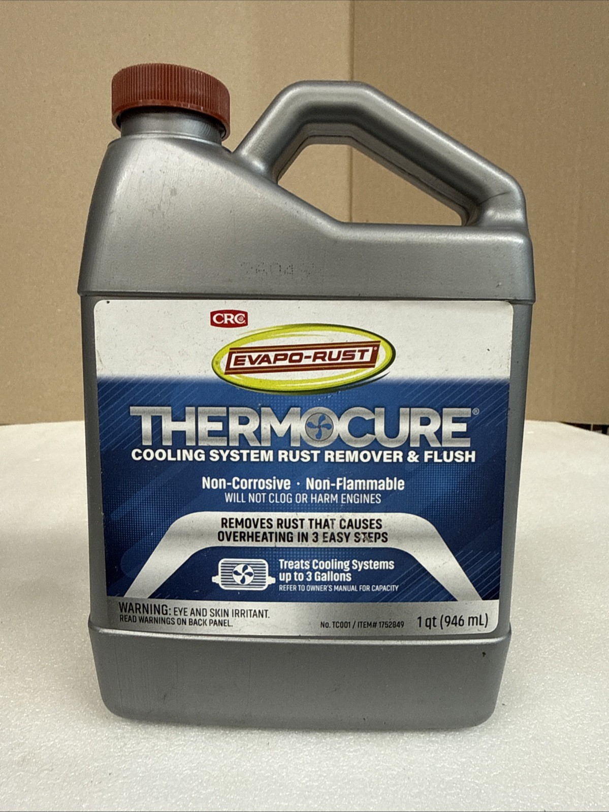 Rust Remover for Vehicle Cooling Systems 32 Oz Thermocure Solution