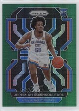 2021-22 Panini Prizm Factory Set Green Hyper Jeremiah Robinson-Earl #319 e3p