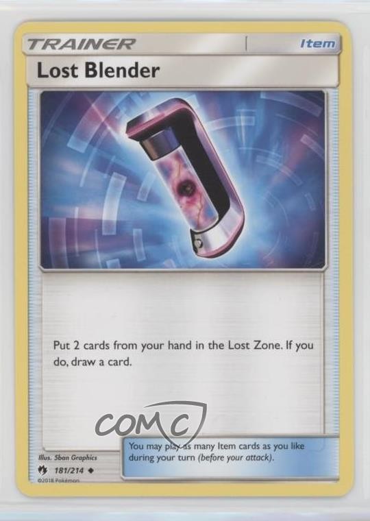 Lost Blender Pokemon Sun & Moon Thunder #181