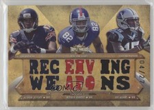 2012 Triple Threads Relic Combos Sepia 4/27 Alshon Jeffery Rueben Randle 0aa