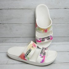 Classic Crocs Women's Size 7 / Men's Size 5 Tie Dye Graphic Sandals