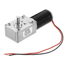 DC12V 20RPM Worm Geared Motor 8mm D Shape Shaft High Torque Gear Box