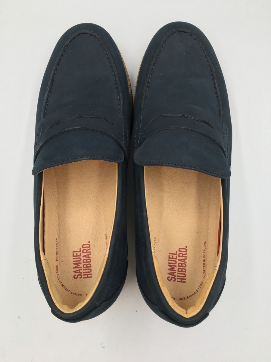 Men’s New w box Samuel Hubbard blue suede loafers size 10.5w Samuel Hubbard Men main image 2