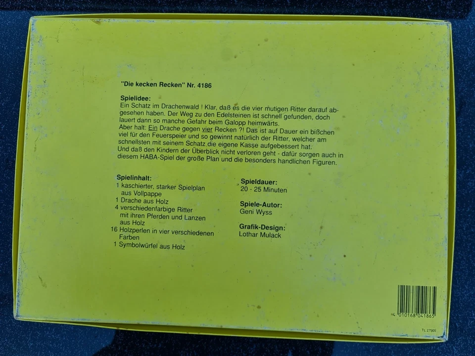 Die kecken Recken - HABA 1994 - für 2-4 Spieler ab 5 Jahren - sehr gut !!! - Bild 3 von 3