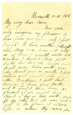 1919 Burrville Morgan Co Tennessee letter working in Post Office at 73