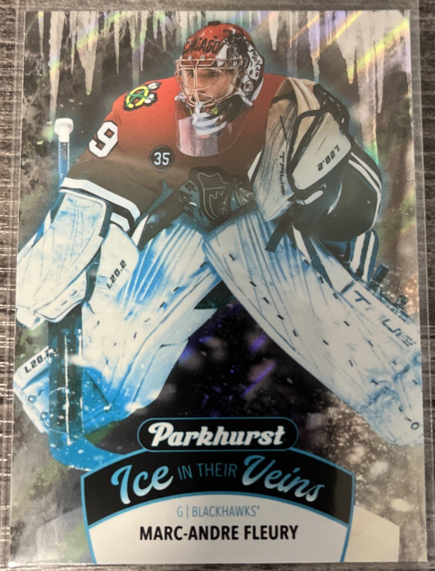 2021-22 Parkhurst Marc-Andre Fleury - Blackhawks #IV-14 Ice In Their Veins