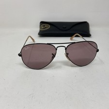 Ray-Ban AVIATOR METAL 55mm RB3025 9066/70 55-14 ROSA EVOLVE CON METALLO NERO ITALIA