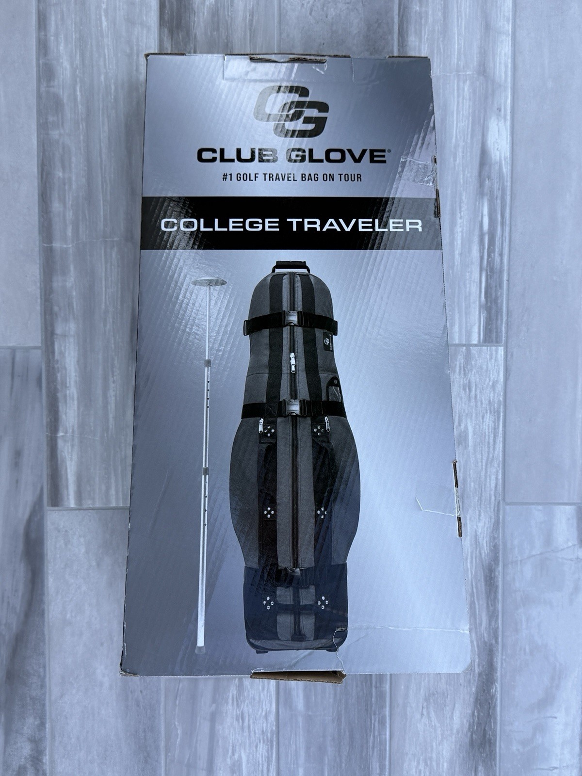Mint Used Once Club Glove College Traveler Golf Club Travel 