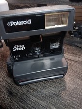 Polaroid One Step 600 Film Camera With Strap FILM TESTED WORKS EXCELLENT COND.