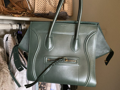 CELINE Medium Phantom Luggage Tote - Rare Color - 2017 - Mint Condition