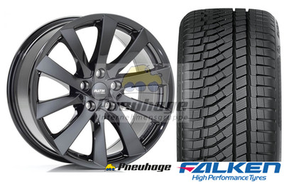  Winterräder 19'' Zoll Tesla Model Y inkl. Juniper Platin P106 Falken HS-02 BLE 