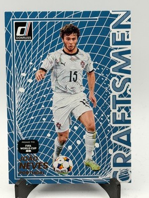 Joao Neves 2025-26 Panini Donruss Road to World Cup Craftsmen Portugal #23