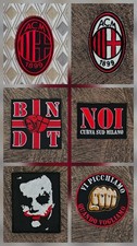 Toppe Patches Stemma Milan Curva Sud 1899 Joker banditi Termoadesive Ricamate!