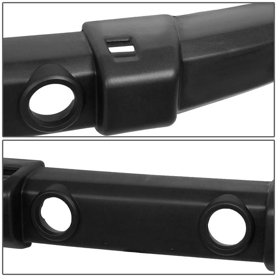 PARA JEEP WRANGLER 07-18 CUBIERTA DE PARACHOQUES INFERIOR CON CAPÓ DELANTERO TEXTURIZADO CON AGUJEROS DE LUZ ANTINIEBLA Foto 3 de 4