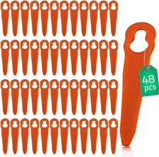 48Pcs Plastic String Trimmer Head Blades Replacement for Stihl Polycut 2-2 4008