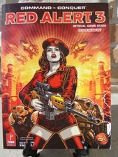 NEW Red Alert 3 Video Game Strategy Guide Xbox 360 PC Command & Conquer C&C