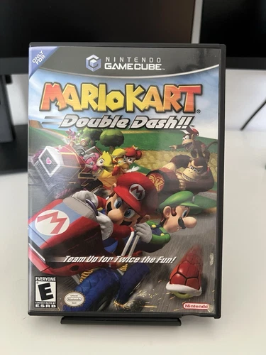 Mario Kart Double Dash (Nintendo GameCube, 2003) Complete CIB Manual TESTED