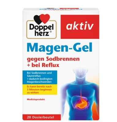 Doppelherz Magen-Gel gegen Sodbremmen + bei Reflux 30Kap