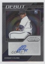 2021 Panini Prizm Debut Signatures Edwar Colina #DS-EC Auto 10g8