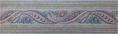 2301 HOLMES MOONLIGHT BLUMEN DESIGN TAPETENBORDÜRE