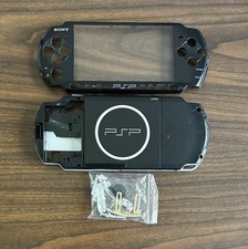 AUTHENTIC Sony PSP 3000 Black color used OEM shell only- FAST SHIPPING