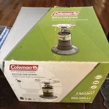 Coleman 1-Burner PerfectFlow Bottle Top Propane Stove 10,000 BTU Camping Outdoor