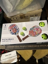 Pink sky  pickleball Paddle Game Set