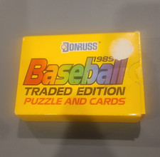 Donruss 1989 Baseball Traded Edition Sealed Box 56 Cards + Puzzle MLB