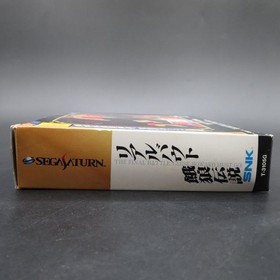 Real Bout Fatal Fury Sega Saturn with 1MB RAM Cartridge Japanese Version