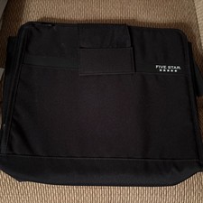 mead 11" x 13" five star super bag With removable File Inside, 2 zippers Flap