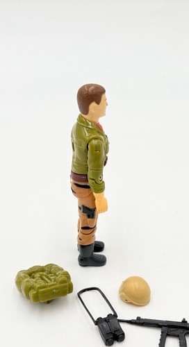 1988 GI Joe TIGER FORCE DUKE 3.75 vintage Figure ARAH 100% Complete accessories - Picture 4 of 7