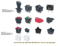 14PCS Set of Switch Kit for Power Wheels Kid's Ride on Toys Replacement