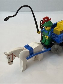 Lego Castle Forestmen Set #1680 - Hay Cart With Smugglers - 100% Complete - RARE