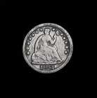 1851 Seated Liberty Half Dime US Silver