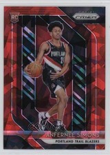 2018-19 Panini Prizm Red Ice Prizm Anfernee Simons #61 uk2