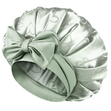 Adjustable Satin Bonnet for Sleeping, Double Layer Silk Bonnet