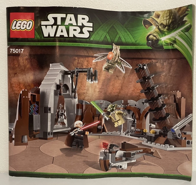 Lego Duel on Geonosis 75017 Star Wars 100% Complete Set Count