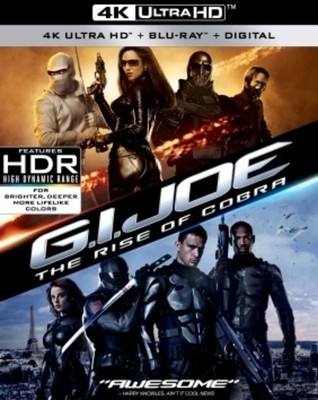 G.I. Joe: The Rise of Cobra [New 4K UHD Blu-ray] With Blu-Ray, 4K Mastering, A