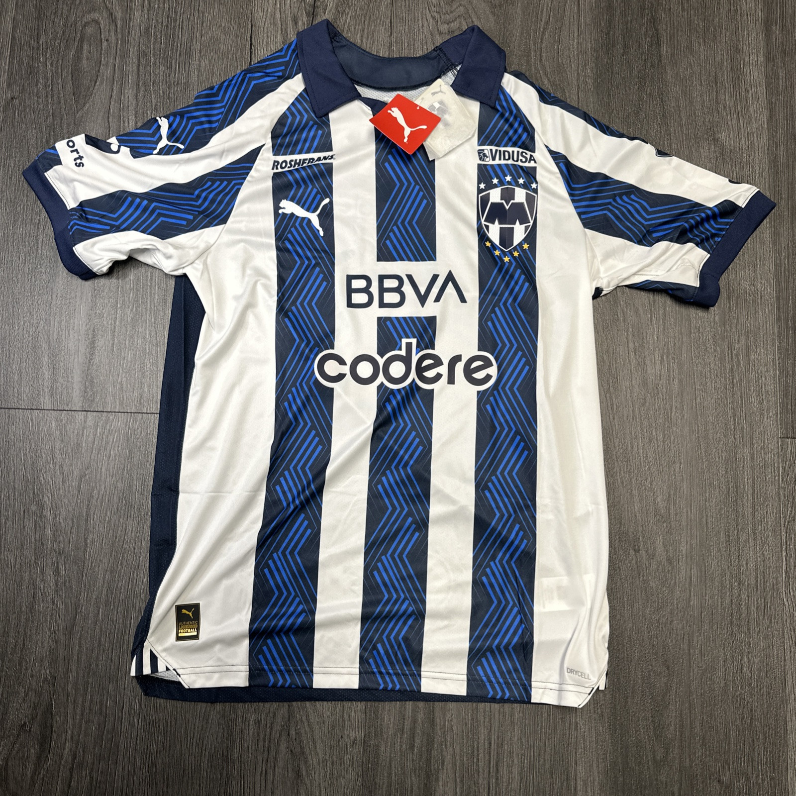 Puma Monterrey Leagues Cup Home Soccer Jersey Men's Size Large NWT 706156 01