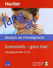 Grammatik  ganz klar!: Übungsgrammatik A1B1.Deutsch... | Buch | Zustand sehr gut