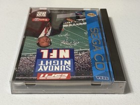 Sega CD Game ESPN Sunday Night NFL  1993 W/reg Card