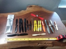 Lot of 20 RC Airplane Propellers Mixed Sizes Plastic