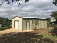 20x24x8 Steel Building Kit | Galvanized frame | Cold formed steel building