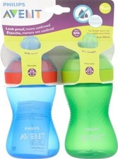 10oz Philips Avent Grippy Sippy Cups - Dishwasher Safe, Baby-Friendly Design